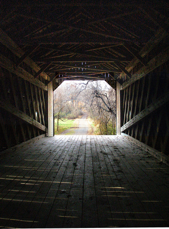 Schofield Ford Covered Bridge- Bucks Co. PA 2